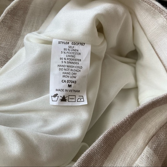 Sienna Sky Linen Culottes - Picture 5 of 5